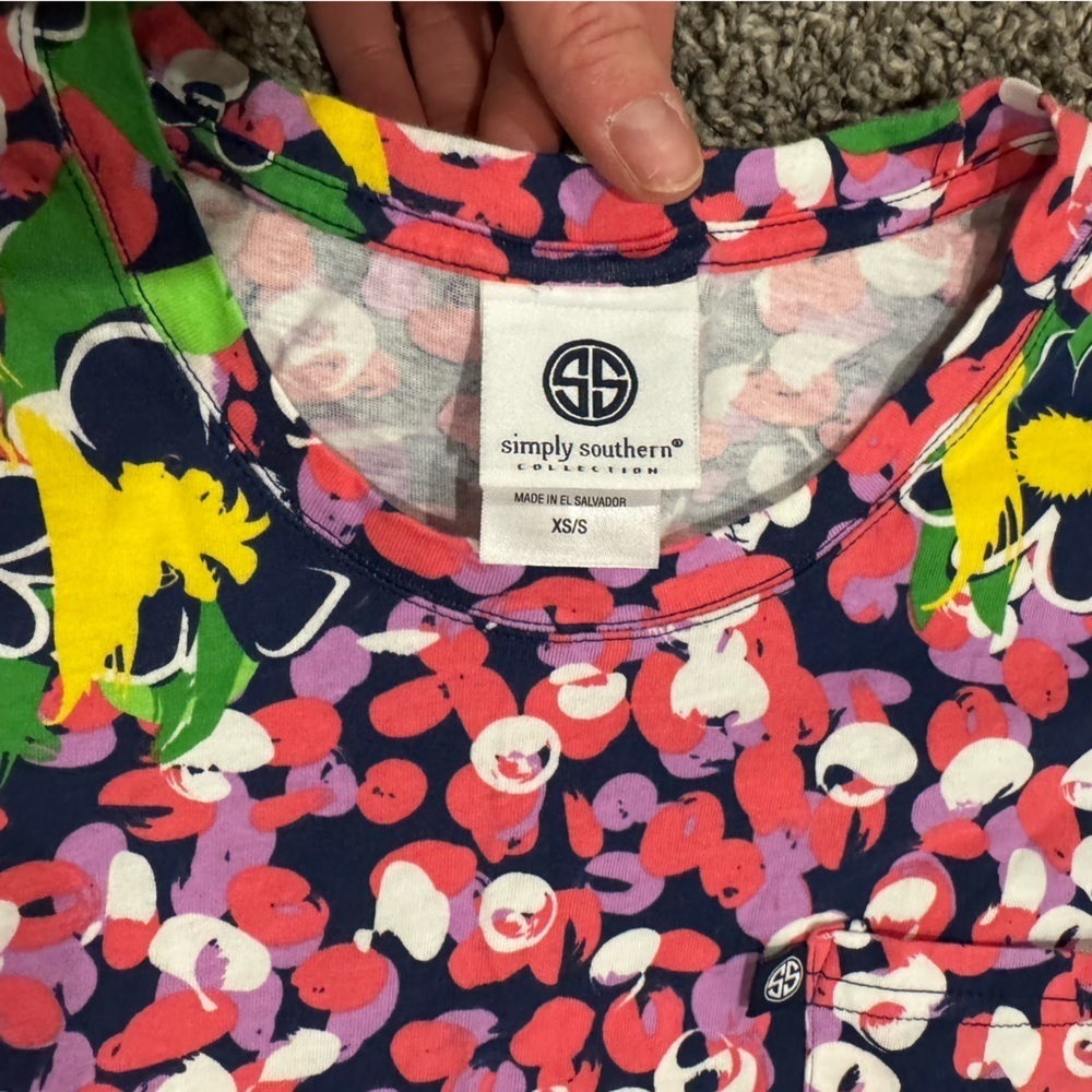 Simply Southern short sleeve summer dresses size XS/S - Picture 5 of 7